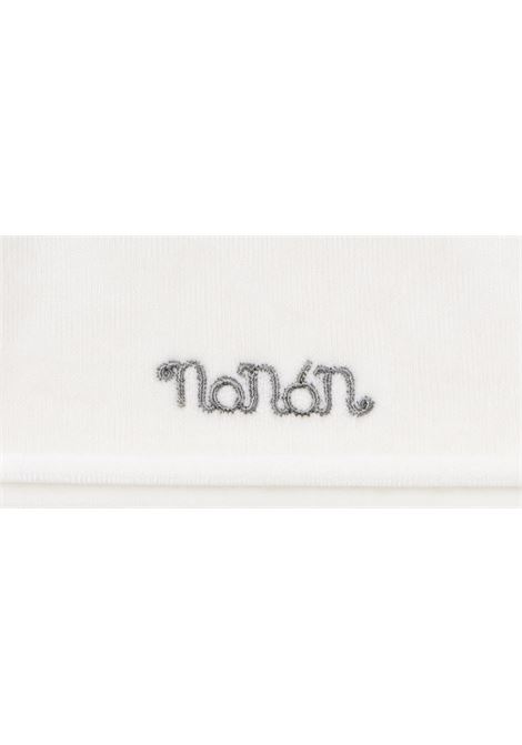 Cappello con ricamo NANAN | I26121OFF WHITE